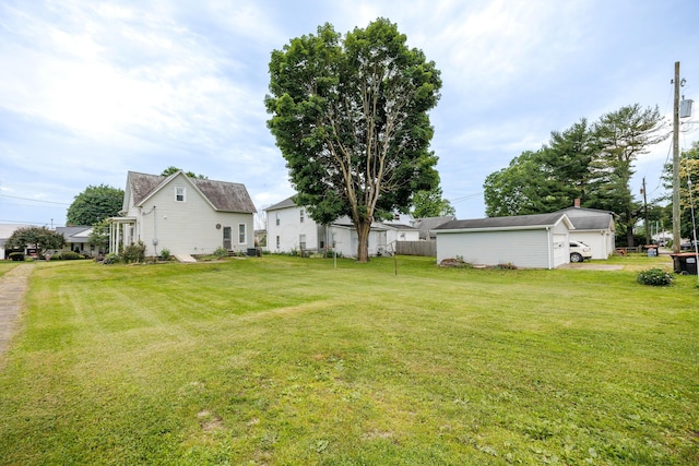 409 High St, Utica, OH 43080 - view of yard featuring an outdoor structure