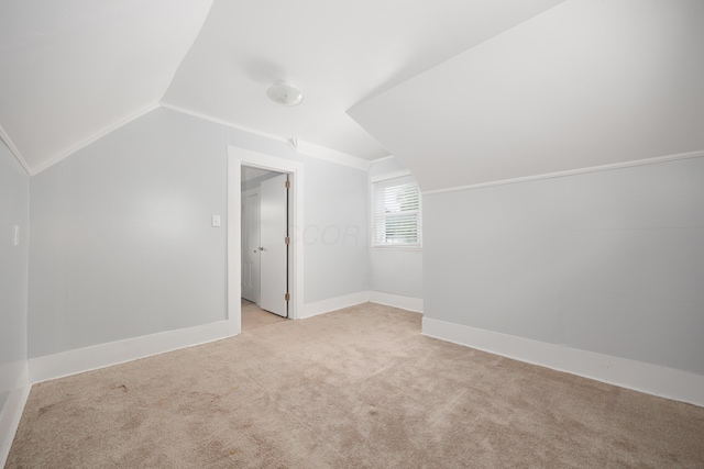 409 High St, Utica, OH 43080 - bonus room with lofted ceiling and light carpet