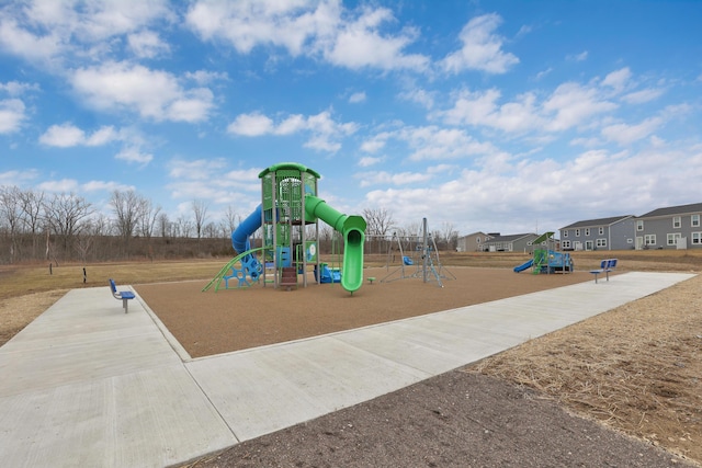 view of community playground