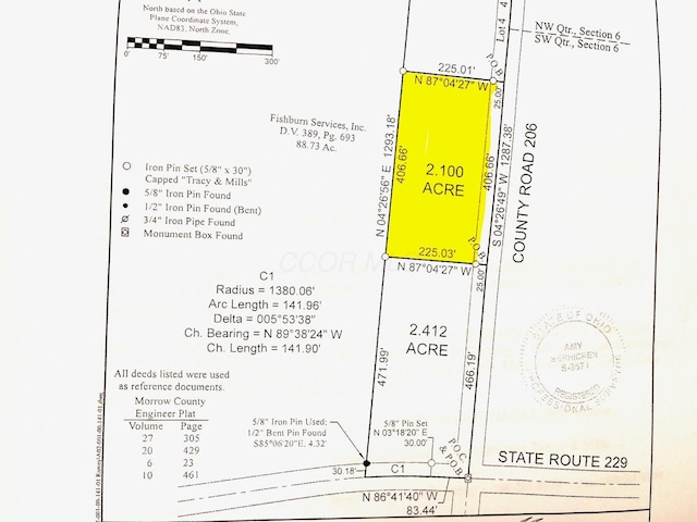 1490 Township Road 206, Marengo OH, 43334 land for sale