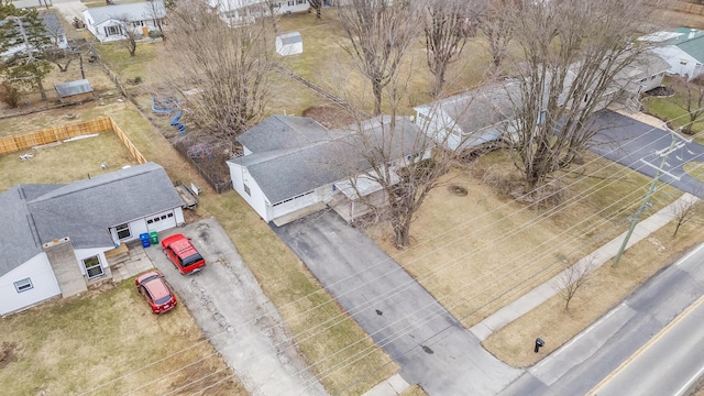 drone / aerial view