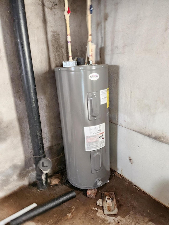 utilities featuring water heater