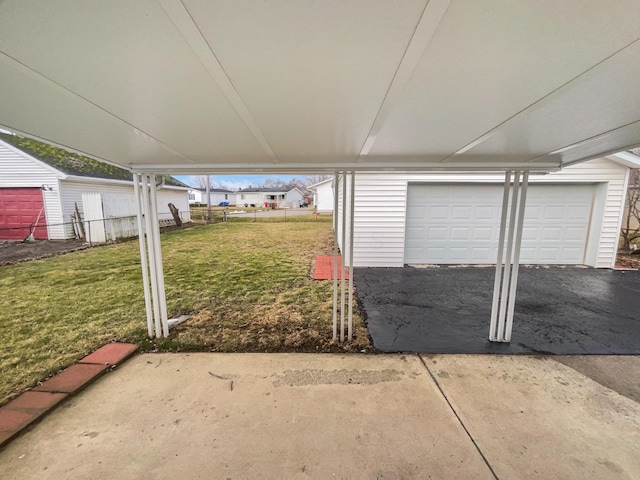 view of patio / terrace with fence