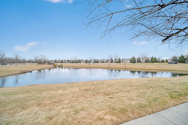 property view of water