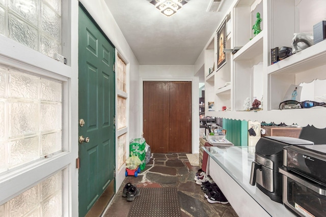 mudroom with visible vents