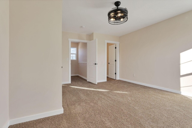 interior space with baseboards