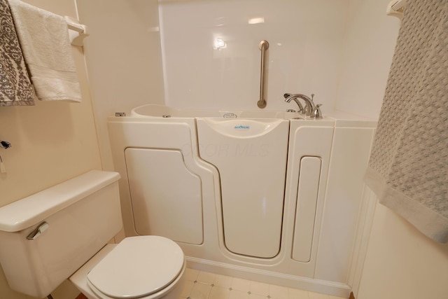 bathroom with toilet