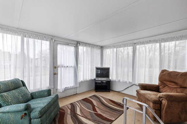 sunroom with a wealth of natural light