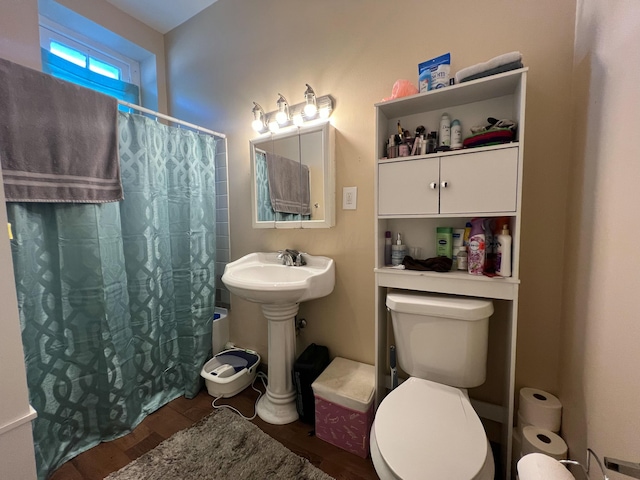 bathroom with toilet