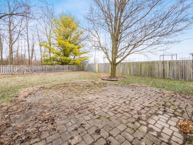 view of patio / terrace featuring a fenced backyard