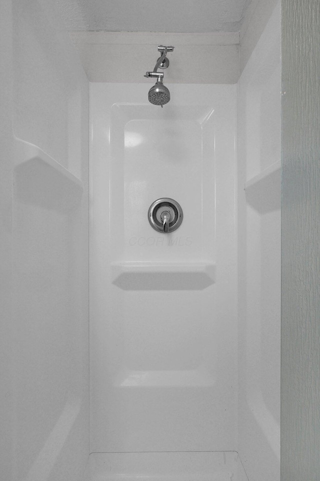 details with a shower