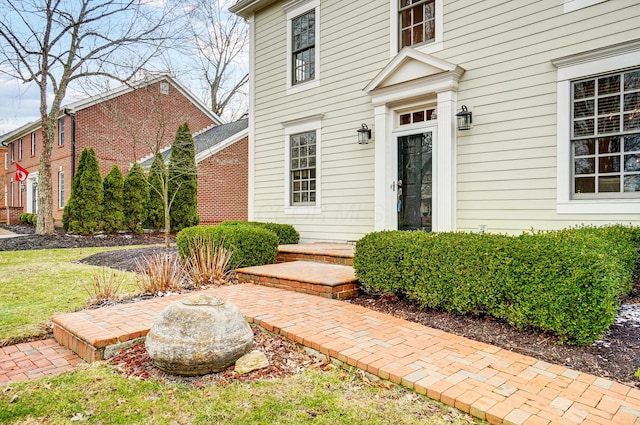 view of property entrance