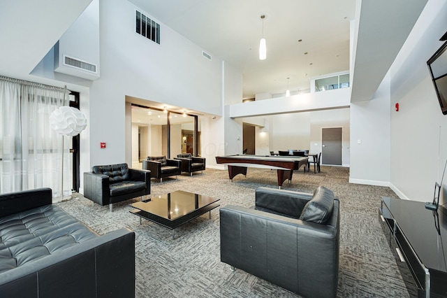 lobby with visible vents