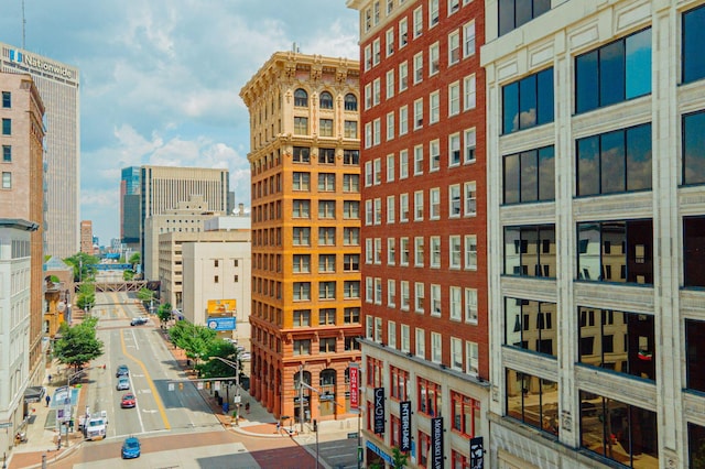 view of property with a city view