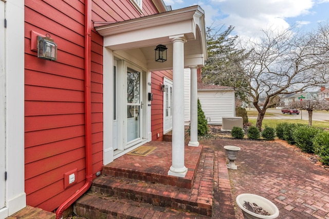 view of patio / terrace featuring a porch