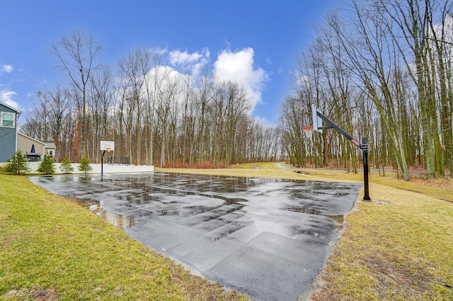 exterior space with driveway