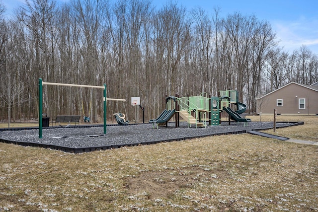 view of community playground