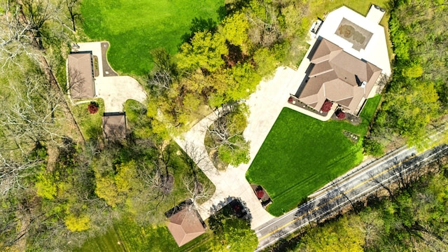 drone / aerial view