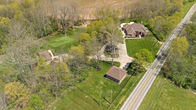 drone / aerial view