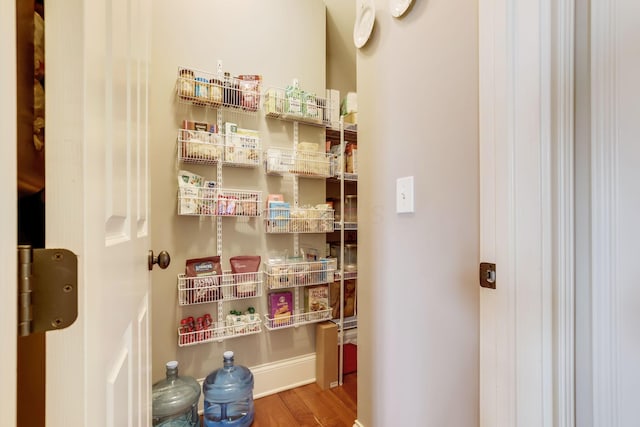 view of pantry