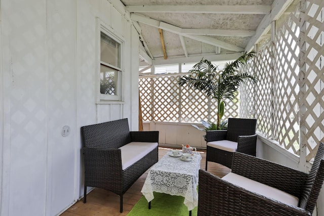 71 3rd St, Lancaster, OH 43130 - sunroom / solarium with an outdoor hangout area and plenty of natural light