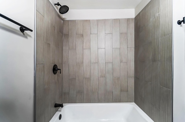 bathroom featuring  shower combination