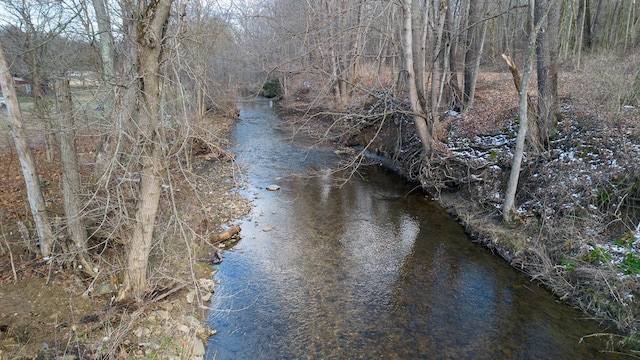 view of water feature