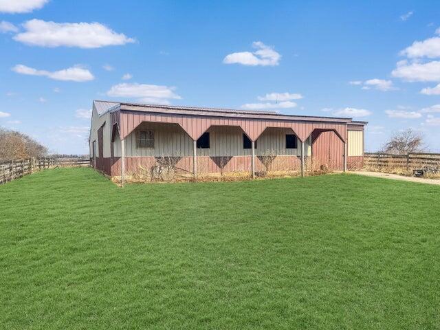 view of stable