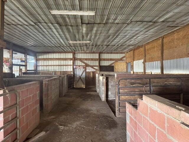 view of stable