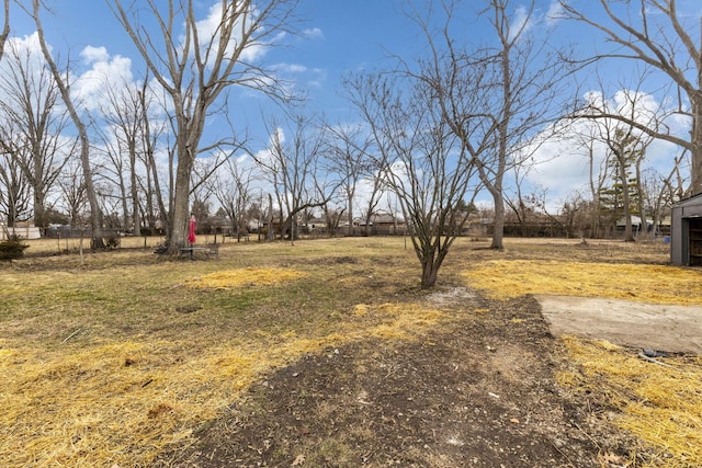 view of yard