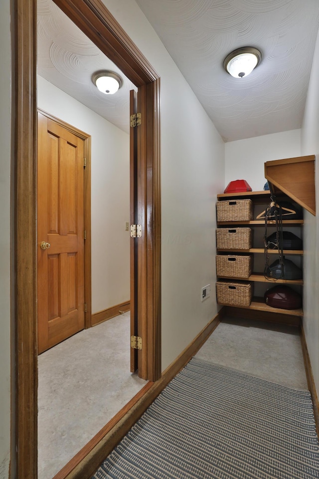 8871 Patterson Rd, Hilliard, OH 43026 - corridor with carpet and baseboards