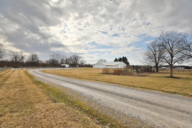 8871 Patterson Rd, Hilliard, OH 43026 - view of dirt / gravel road