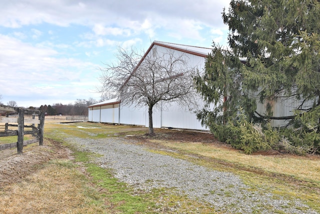 8871 Patterson Rd, Hilliard, OH 43026 - view of dirt / gravel road