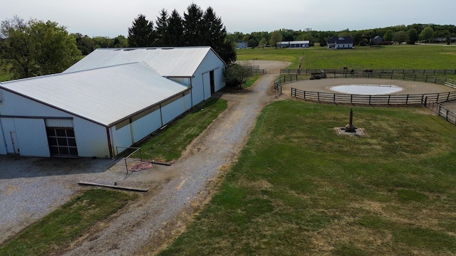 8871 Patterson Rd, Hilliard, OH 43026 - aerial view of property and surrounding area