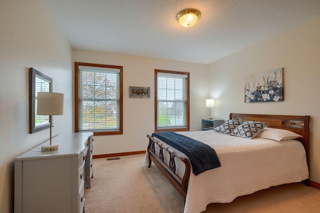7334 Crossett Ct, Canal Winchester, OH 43110 - bedroom with light carpet, visible vents, and baseboards