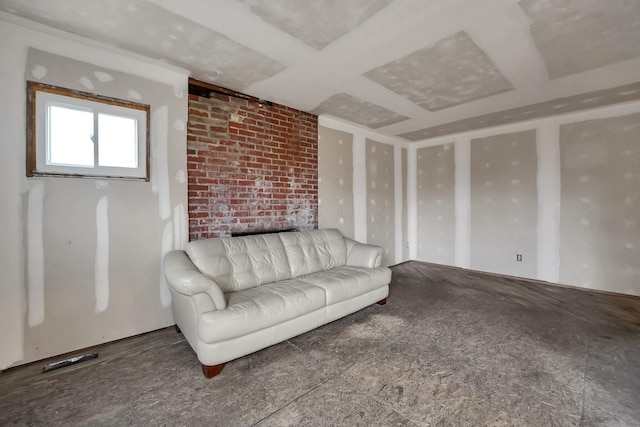 view of unfurnished living room