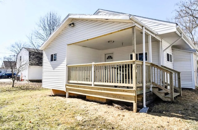 view of back of house