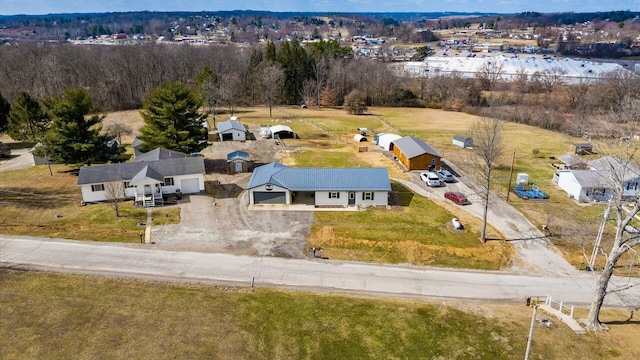 drone / aerial view