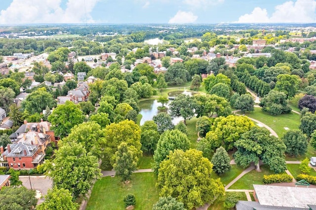 bird's eye view featuring a residential view