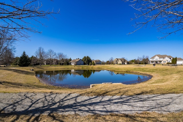 property view of water