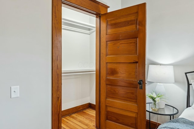 view of closet