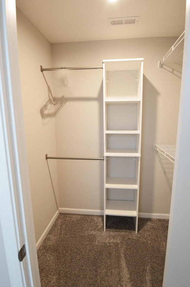 4835 Amber Crossing Dr, Columbus, OH 43232 - walk in closet with visible vents and carpet