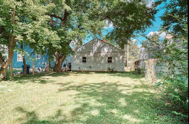 view of yard