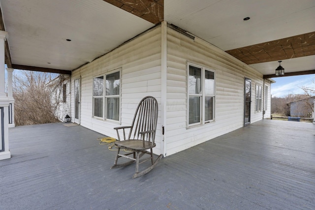 view of patio