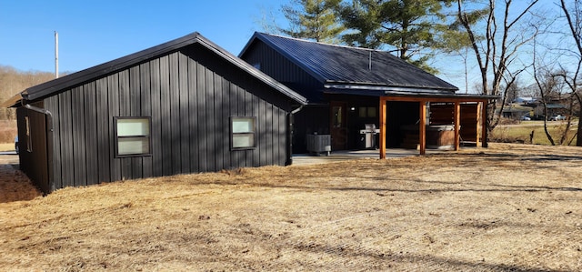 exterior space with central AC unit