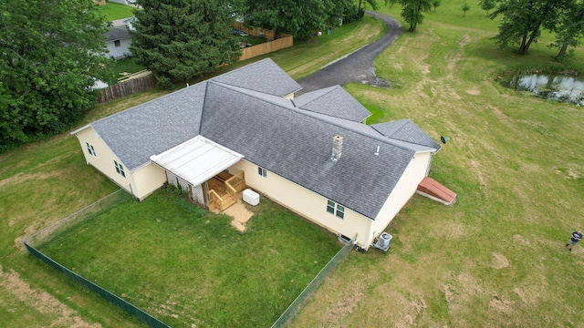 1025 Edison Ave, Marion, OH 43302 - view from above of property with a large body of water