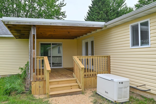 1025 Edison Ave, Marion, OH 43302 - view of wooden terrace