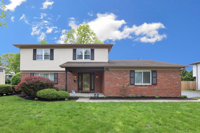 2639 Halleck Dr, Columbus, OH 43209 - traditional home with brick siding and a porch