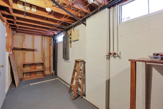 2639 Halleck Dr, Columbus, OH 43209 - basement featuring electric panel