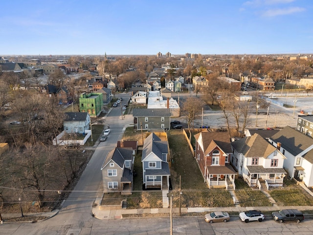 birds eye view of property featuring a residential view